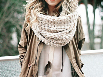 Как носить снуд