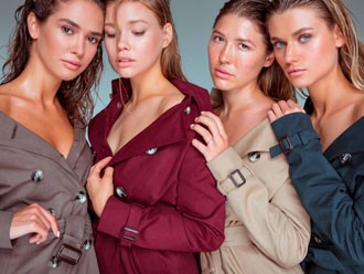 С чем носить плащ