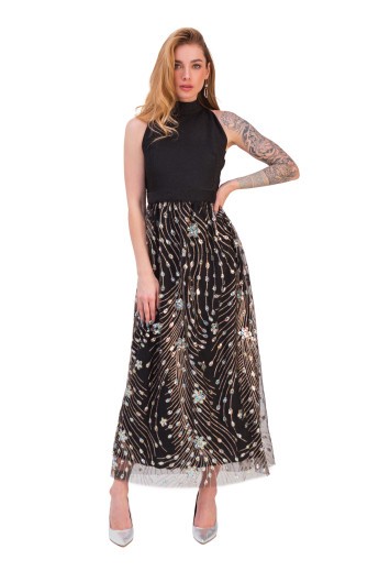 Платье Мэйбл черный