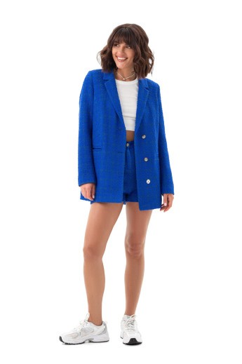 Легкий жіночий піджак «Шелі» електрик