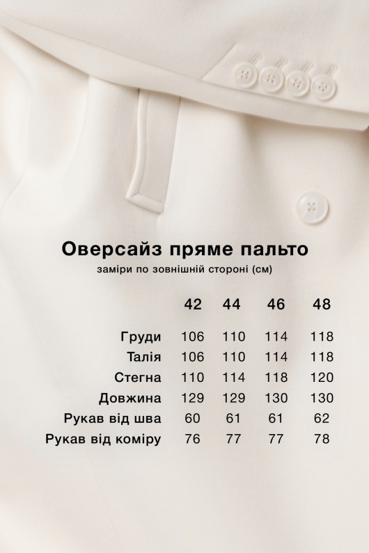 Пальто Крісті молоко