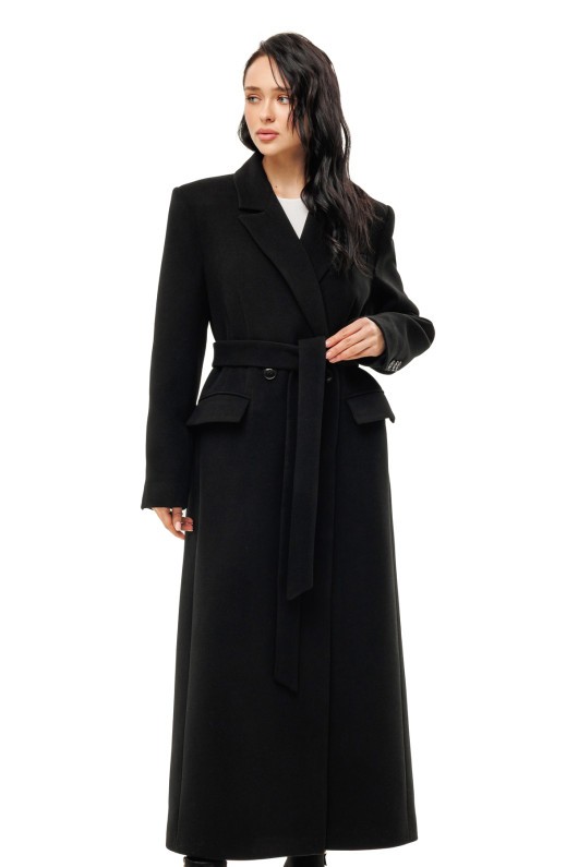 Пальто Валентина чорний