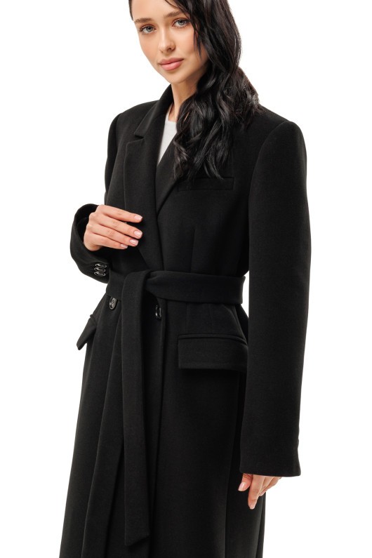 Пальто Валентина чорний