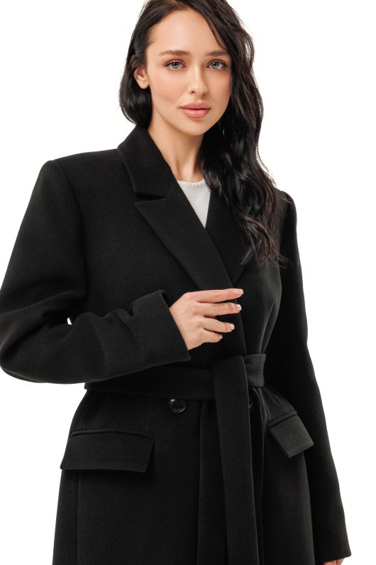 Пальто Валентина чорний