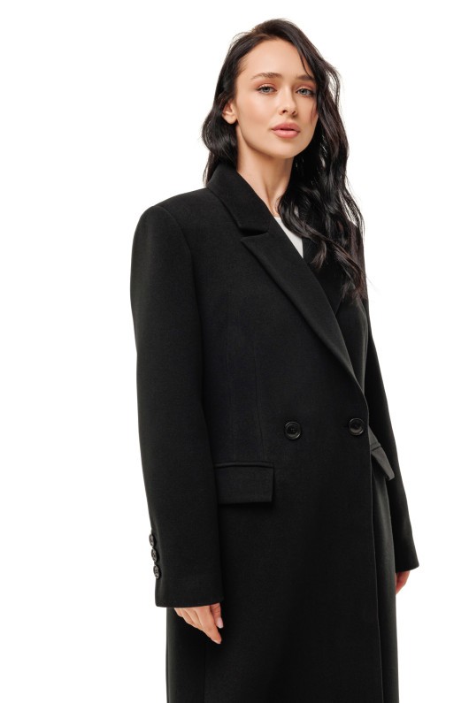 Пальто Валентина чорний