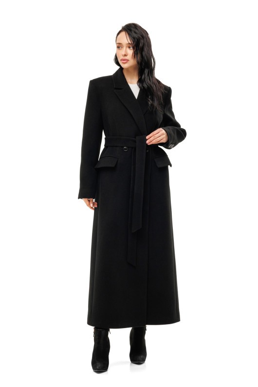 Пальто Валентина чорний