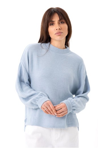 Свитер голубой