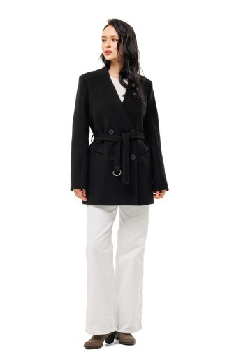 Пальто Стейсі чорний