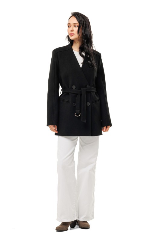 Пальто Стейсі чорний