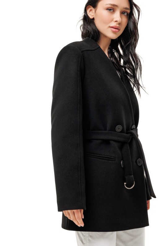 Пальто Стейсі чорний