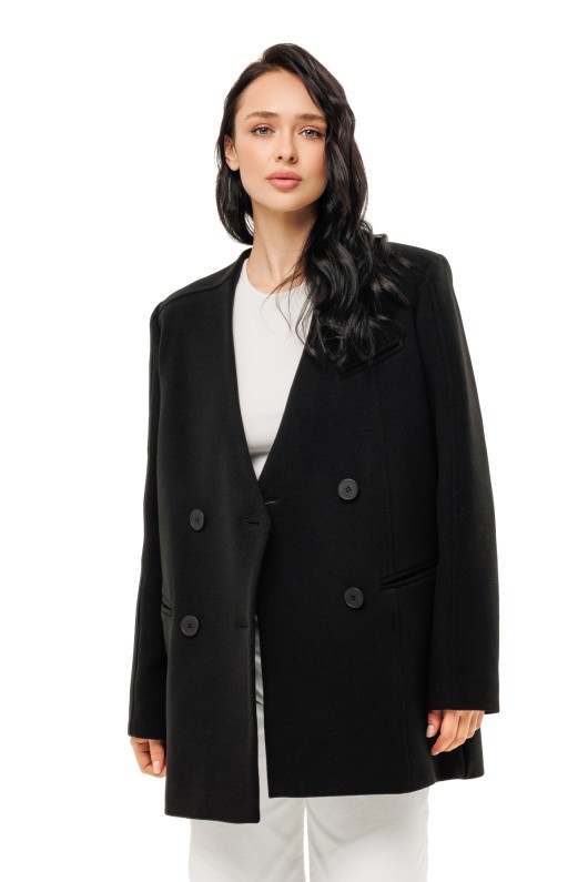 Пальто Стейсі чорний