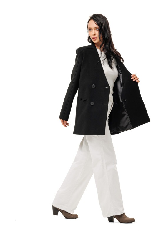 Пальто Стейсі чорний