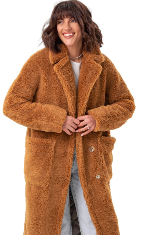 Шуба Леона коричневий утеплене