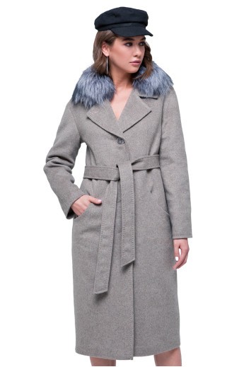 Пальто Кортнi капучино утеплене