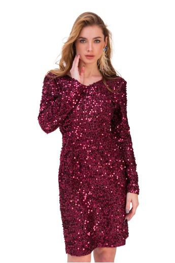 Платье Альба бордо