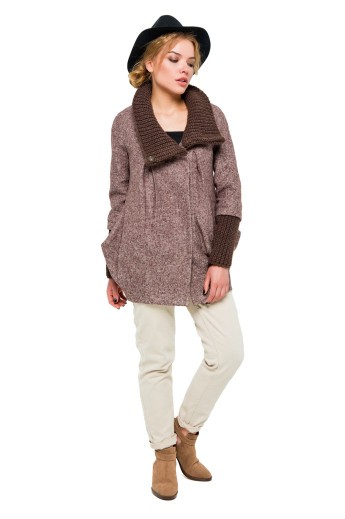 Пальто Брук коричневий