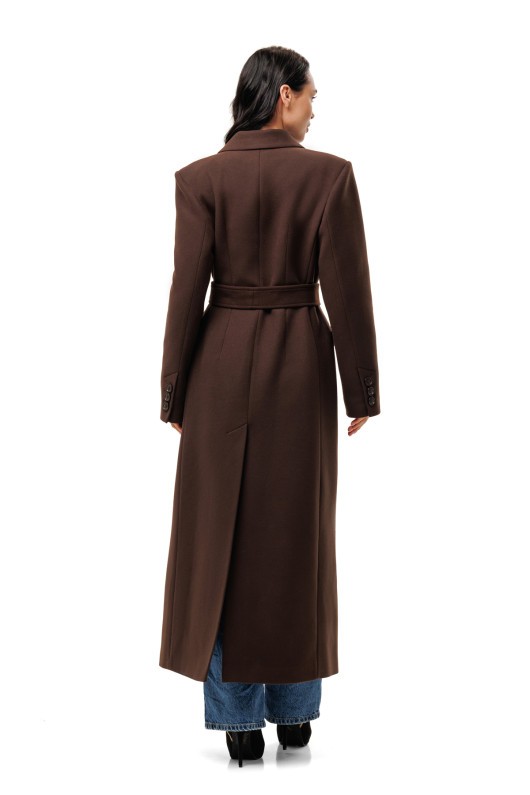 Пальто Валентина шоколад