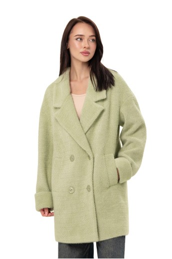 Пальто Мег фісташка