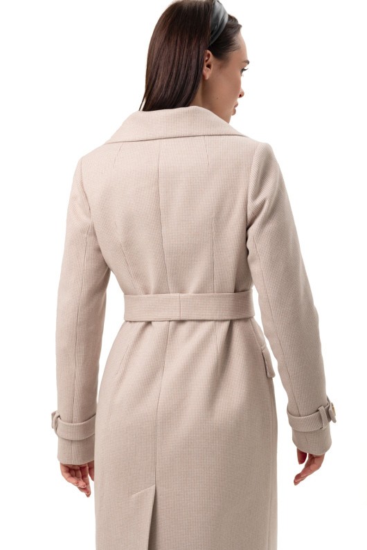 Пальто Бруна бежевий