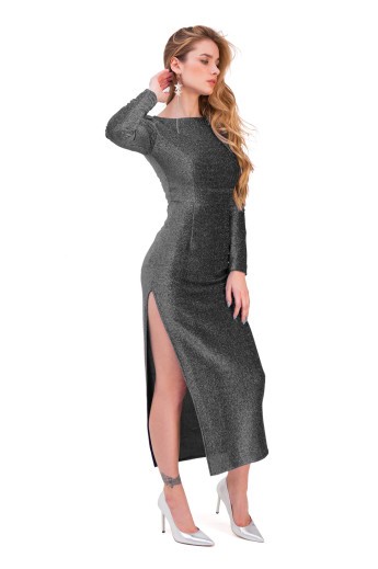 Платье Пенелопа серебро