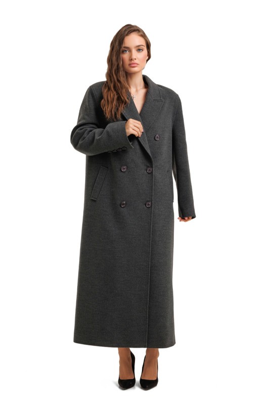 Пальто Крісті графіт