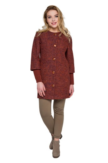 Пальто Мері теракот