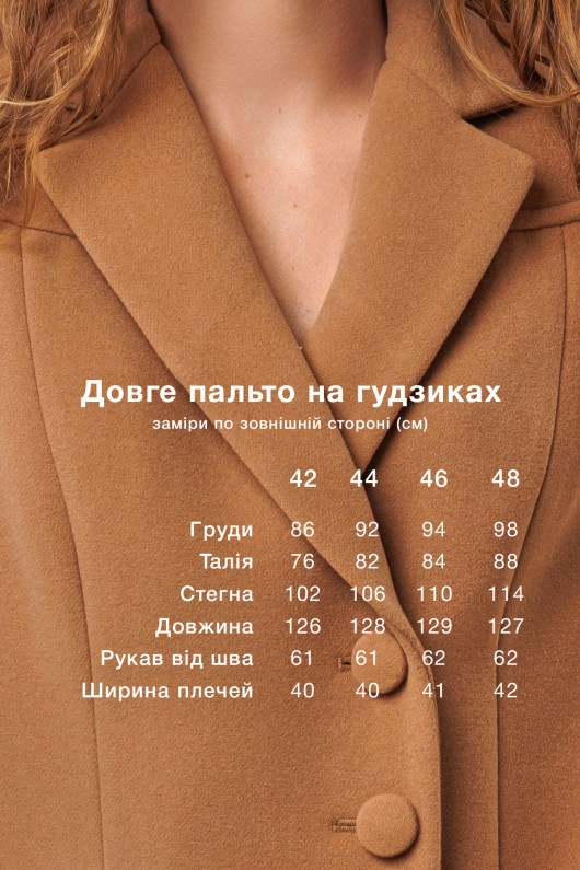 Пальто Ені кемел