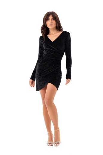 Платье Джия черный