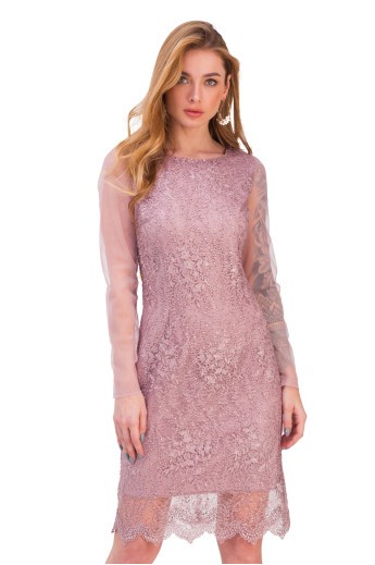 Платье Мадлен пудра