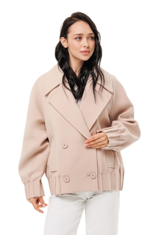 Пальто Августа  світло-бежевий