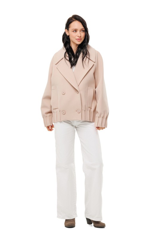 Пальто Августа  світло-бежевий