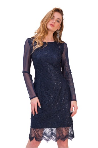 Платье Мадлен синий