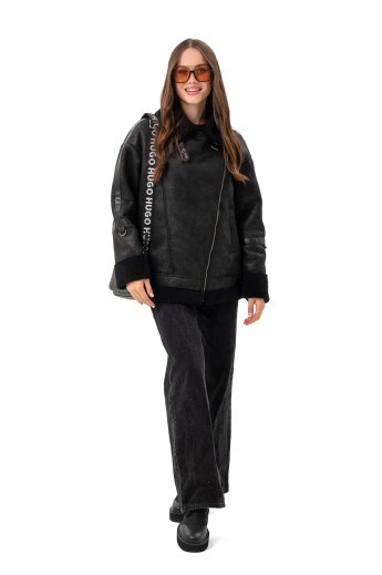Дубленка Мика черный
