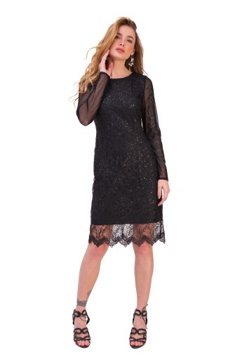 Платье Мадлен черный