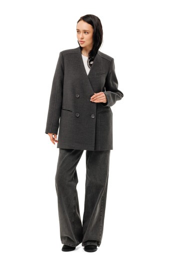 Пальто Стейсі графіт