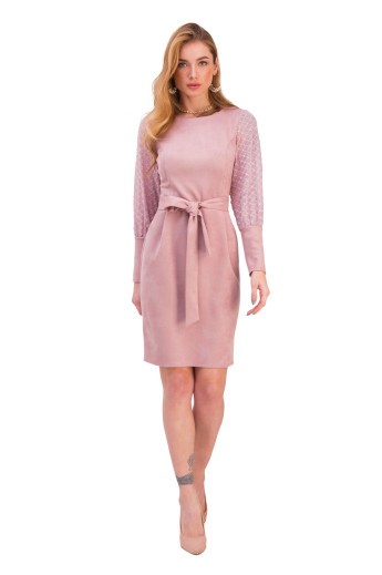 Платье Ами пудра