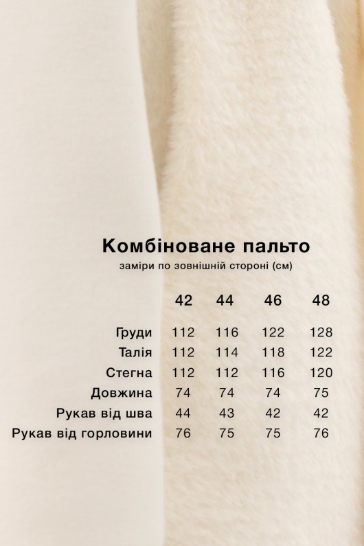 Коротке пальто з поясом «Ріна» молоко