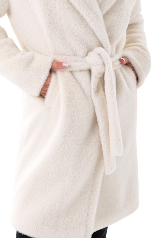 Шуба Монро бiлий утеплене