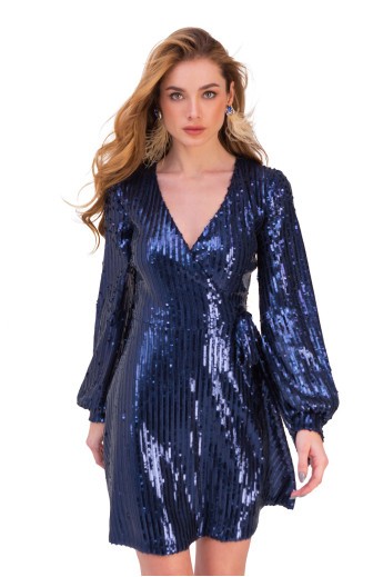 Платье Джеки синий