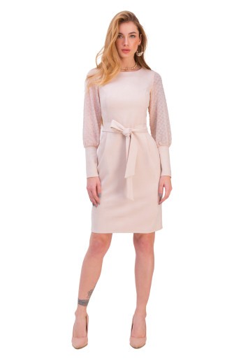 Платье Ами бежевый