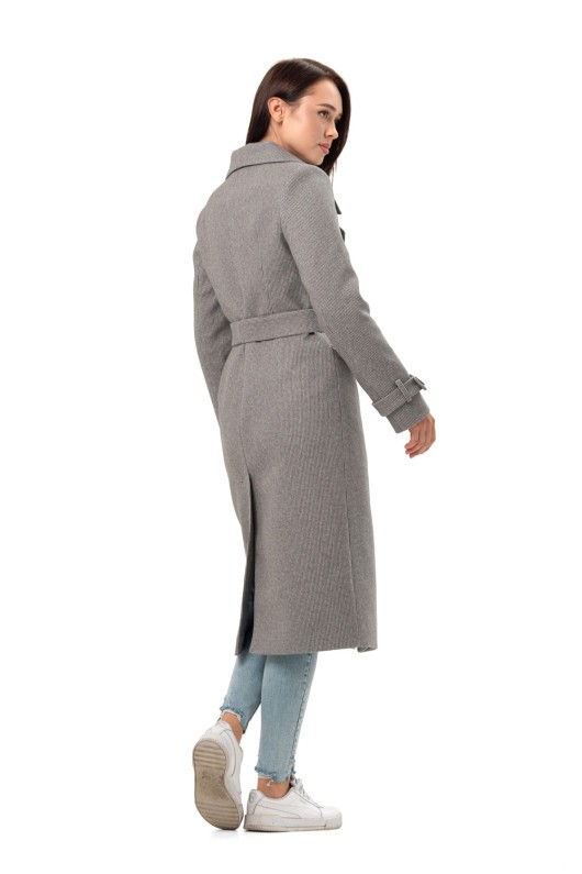 Пальто Бруна сірий